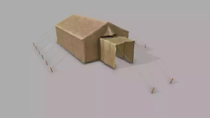 Military Tent PBR - B 