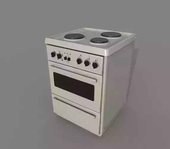 Cooker PBR oven with two burners