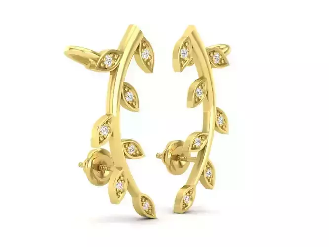 Diamond Climber Earrings for woman