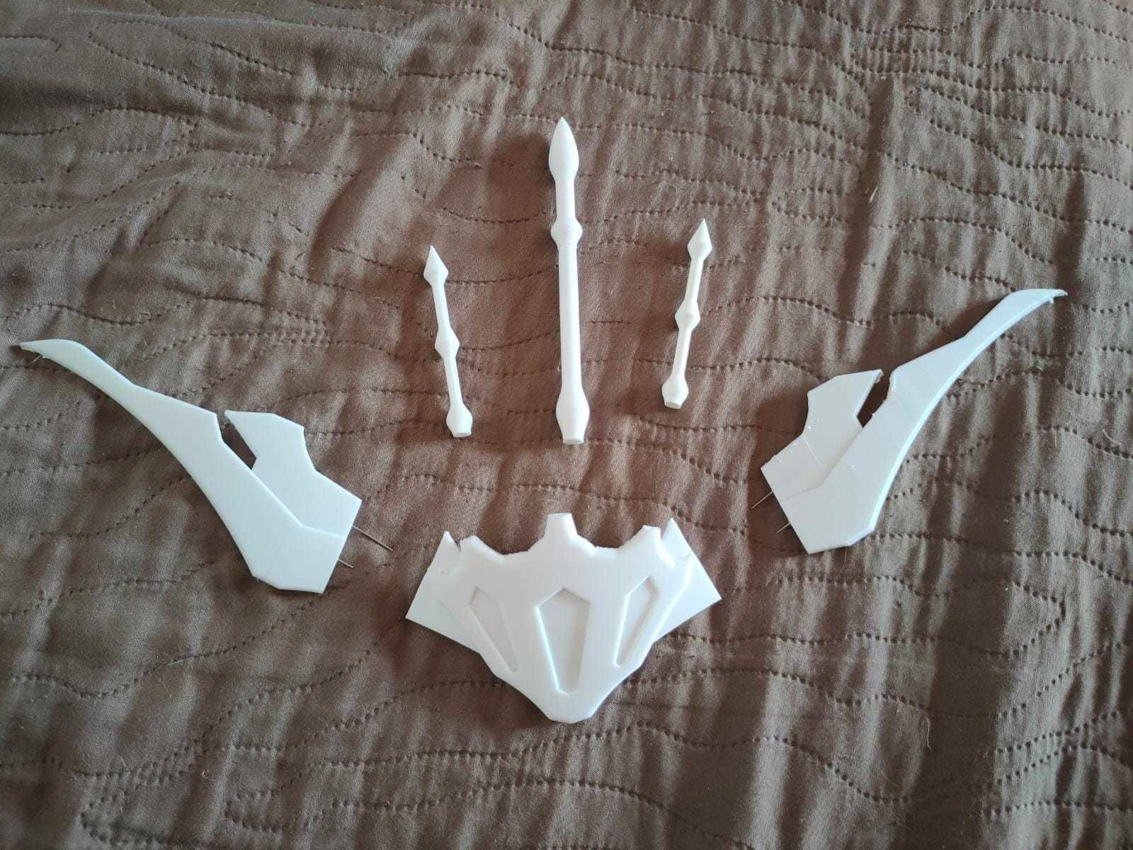 La Signora mask from Genshin Impact 3D print model_4