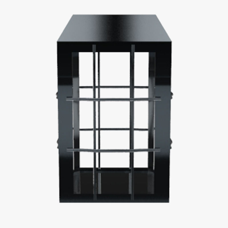 Lights Collection Metal Lantern Low-poly 3D model_39