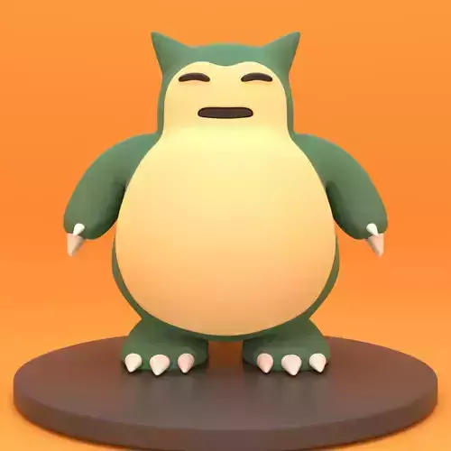 Snorlaxx pokemon figurine