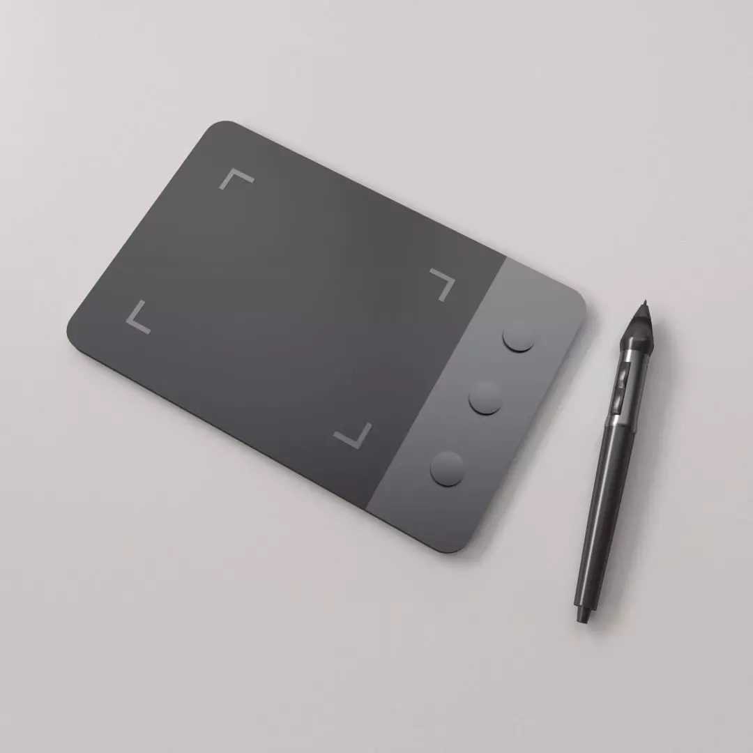 Graphic Tablet 3D model