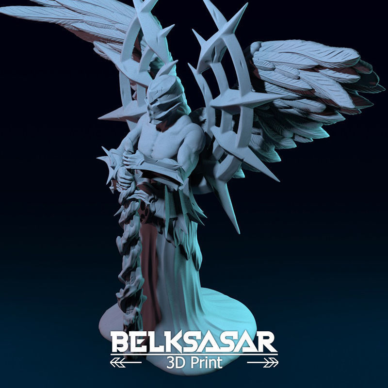 Archon Angel of vengance variant 2 3D print model_16