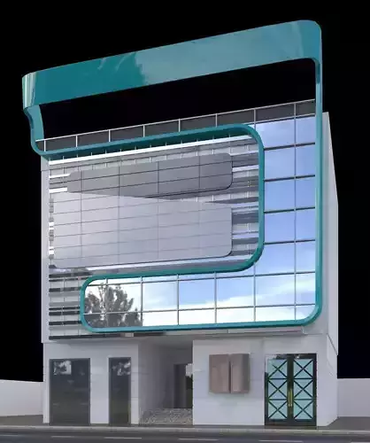  Modern Public Building - Hospital                            