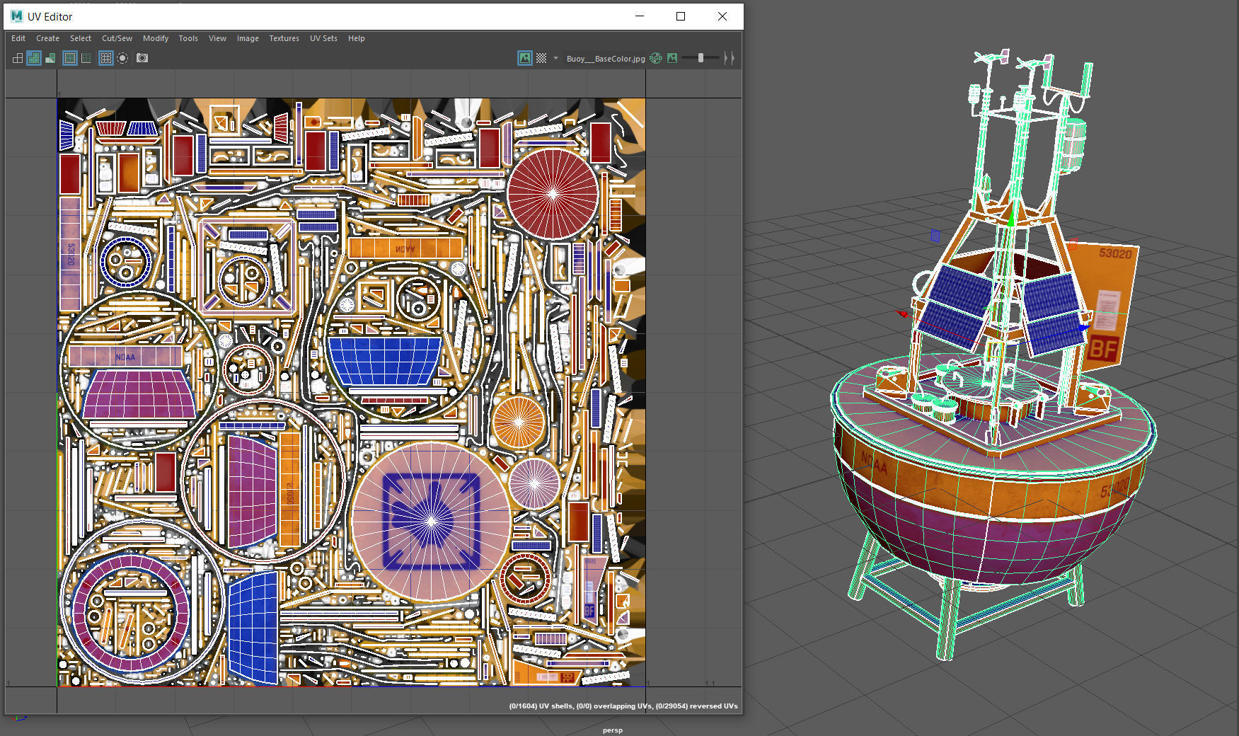 Realistic Buoy bucket 3D model_12