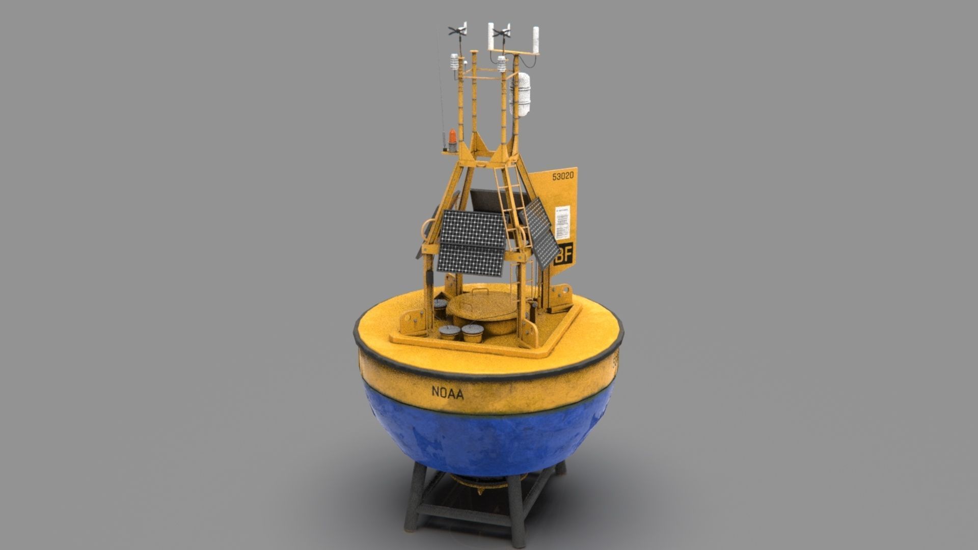 Realistic Buoy bucket 3D model_18