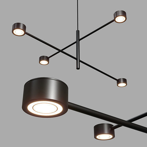 Clyde 4 MoodMaker Rail Light 02 Low-poly 3D model