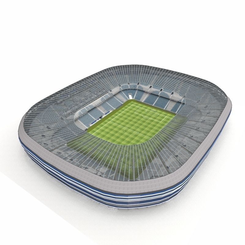 Rugby Stadium Low-poly 3D model_13