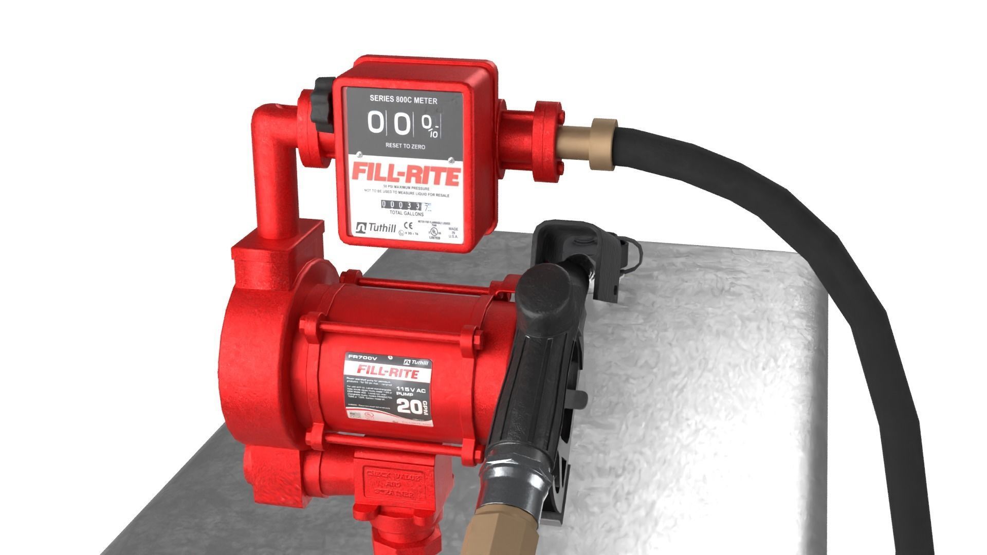 Fuel Transfer 3D model_1