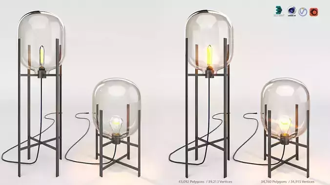 Bubble Floor Lamp