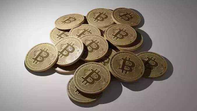 Bitcoin gold coin