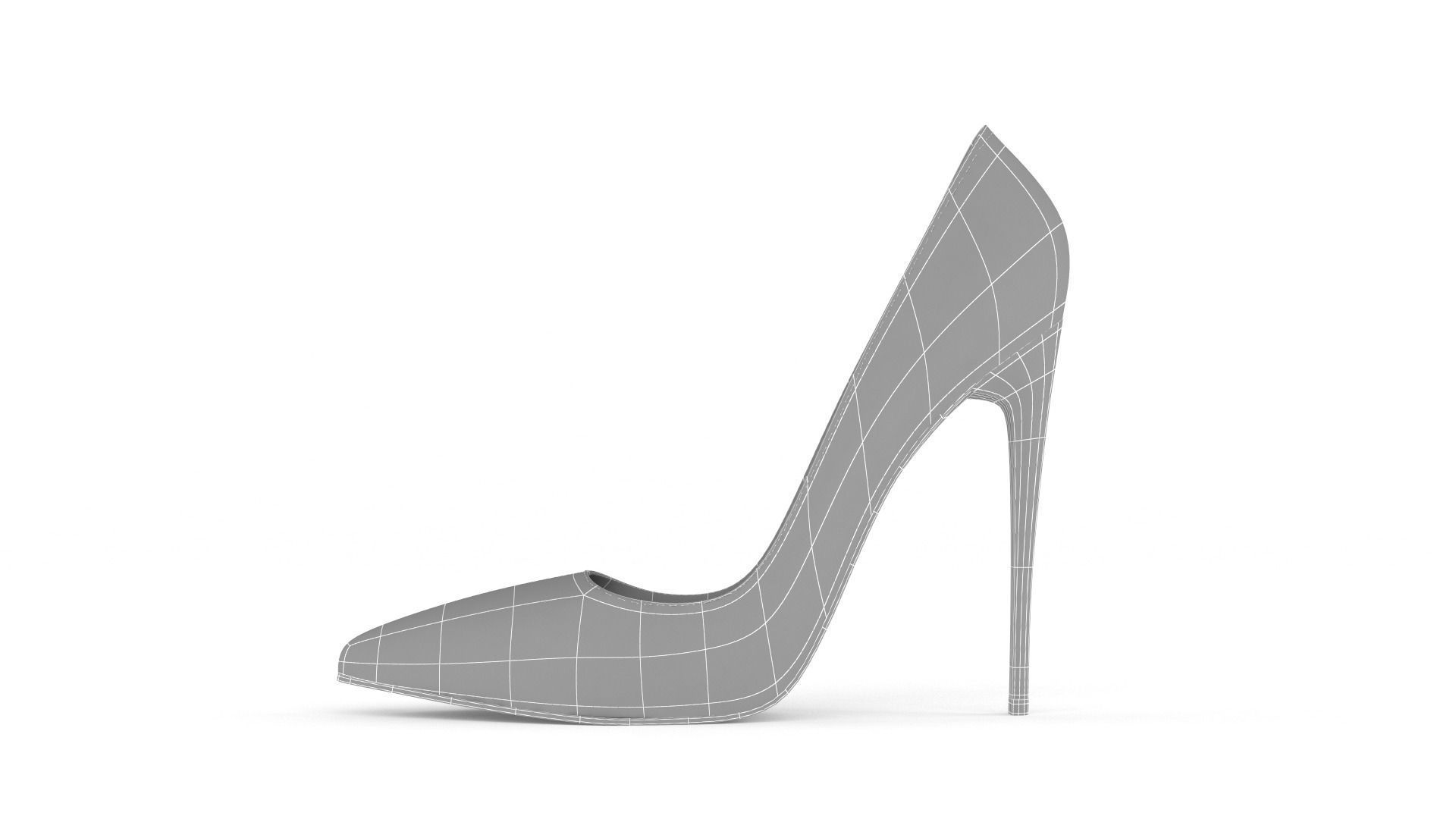 Women Shoes 3D model_7