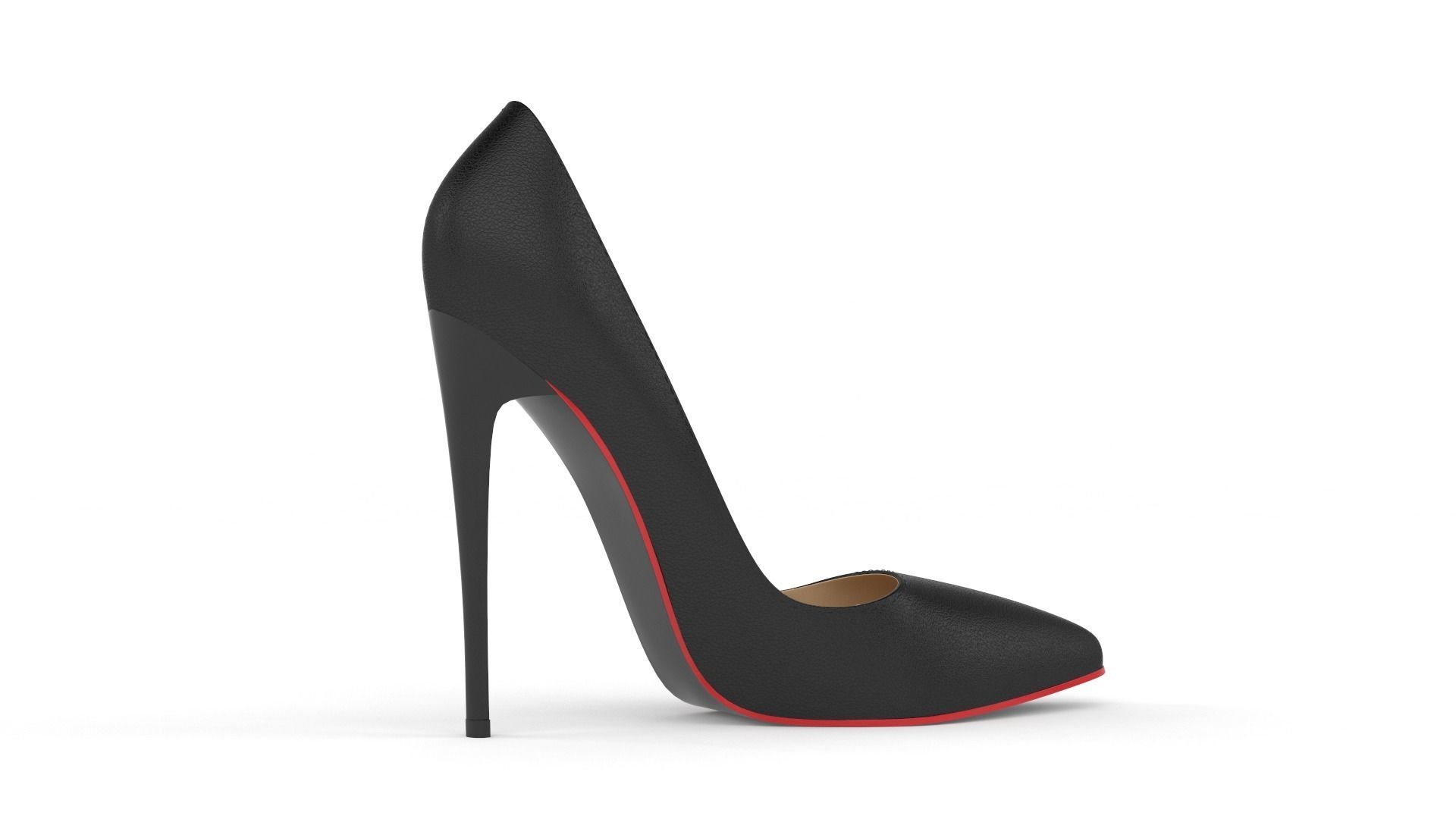 Women Shoes 3D model_3