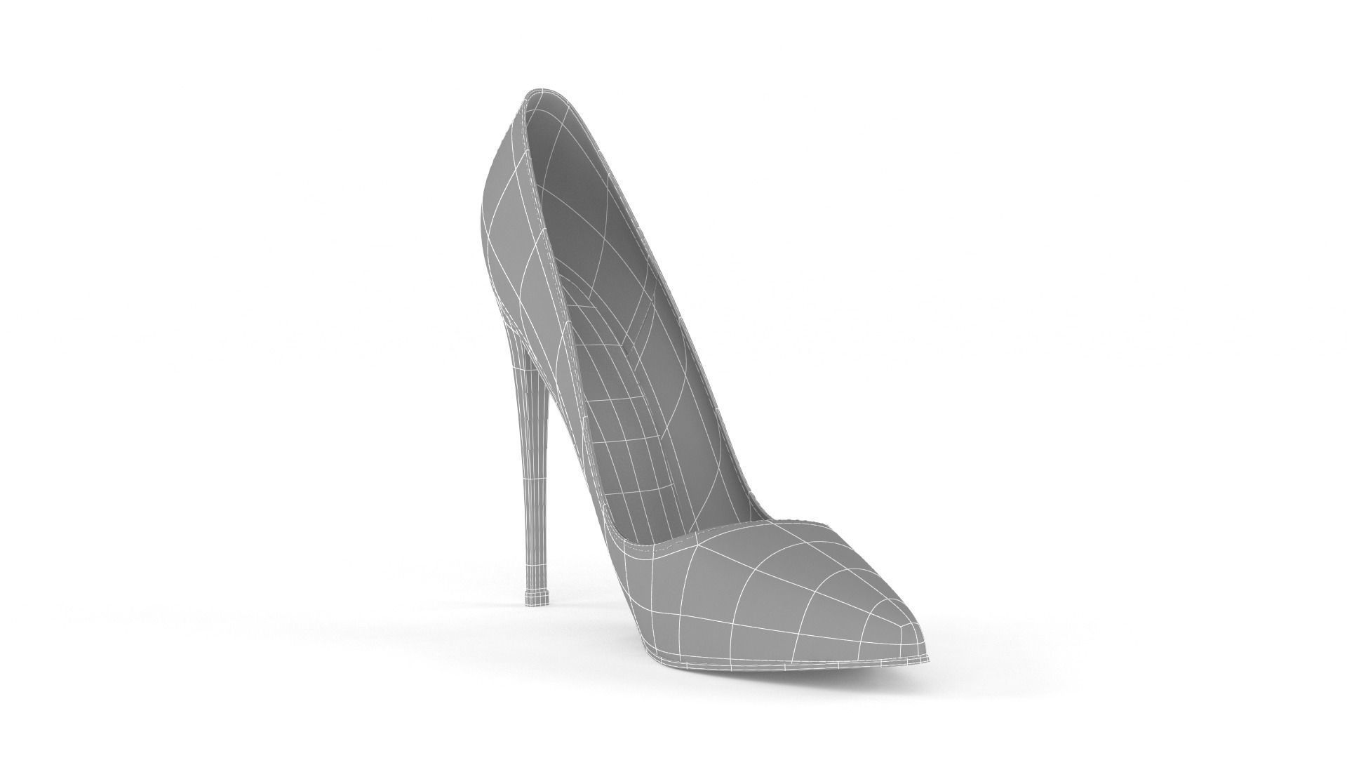 Women Shoes 3D model_10