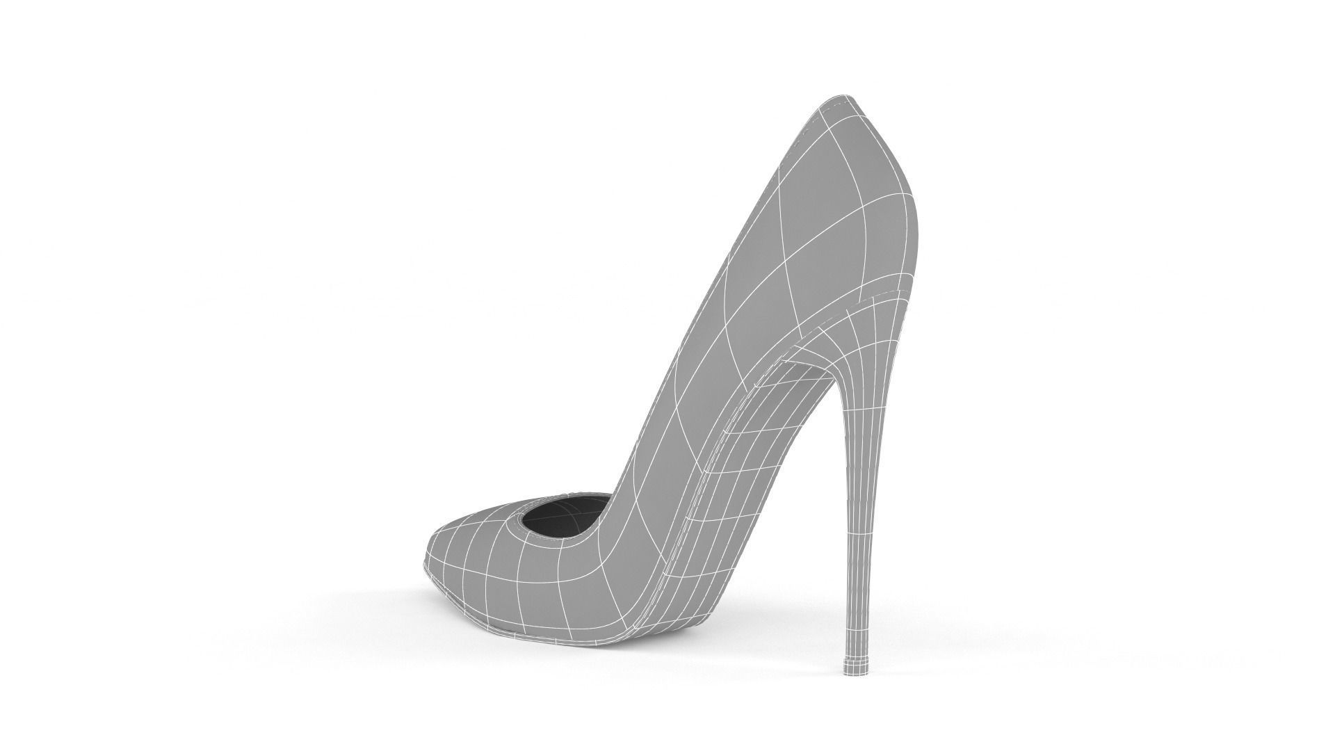 Women Shoes 3D model_8