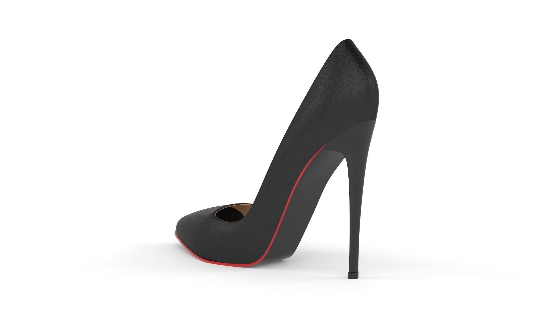 Women Shoes 3D model_2
