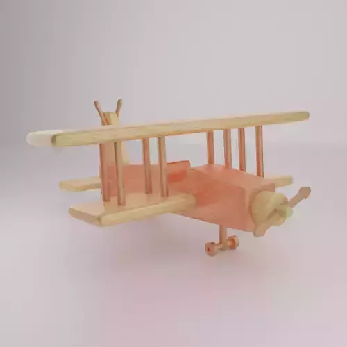 Toy Plane 3D model