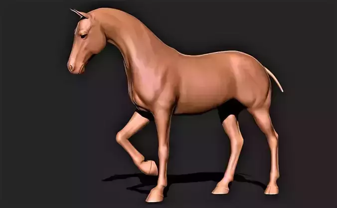 Horse 001 3D print model