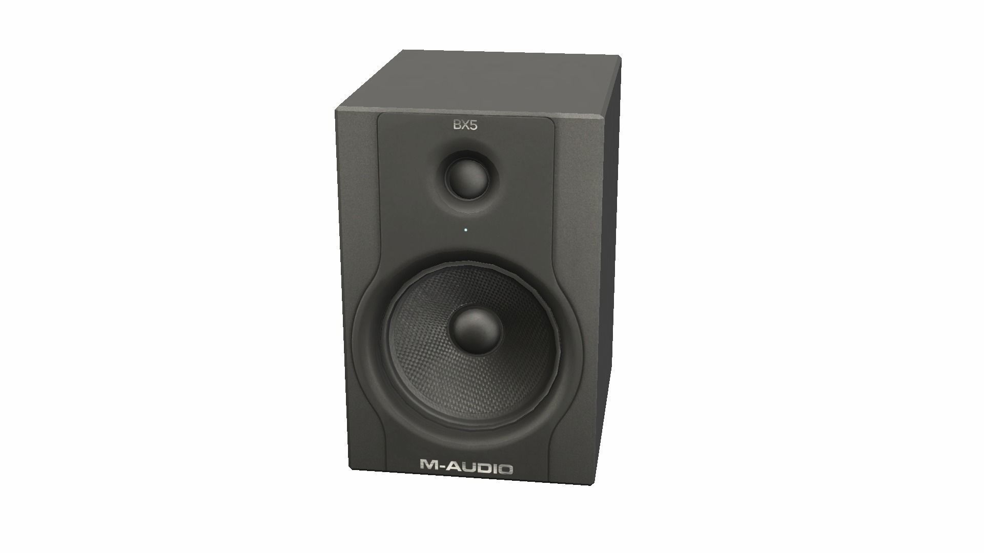 Stereo Speakers - BX5 Low-poly 3D model_6