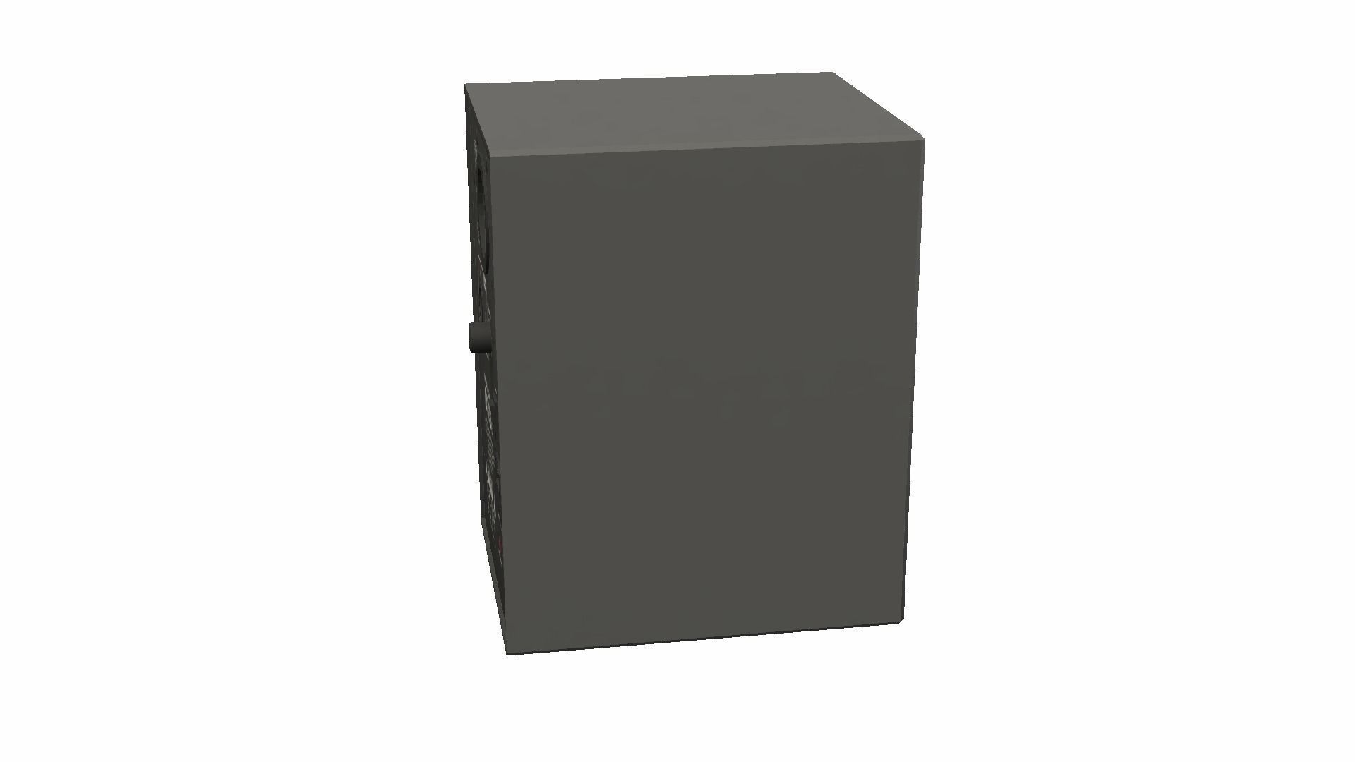 Stereo Speakers - BX5 Low-poly 3D model_15