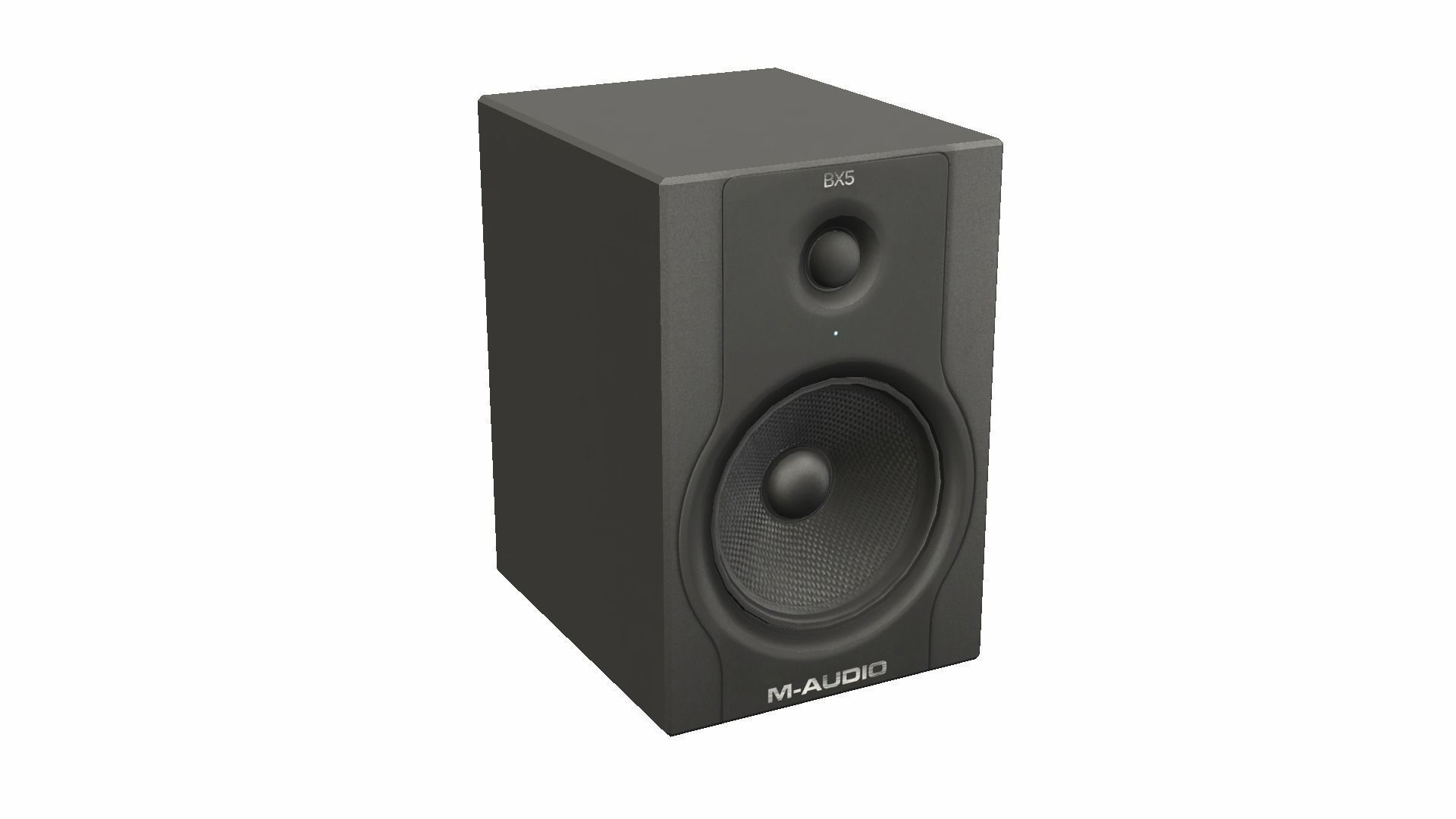 Stereo Speakers - BX5 Low-poly 3D model_9