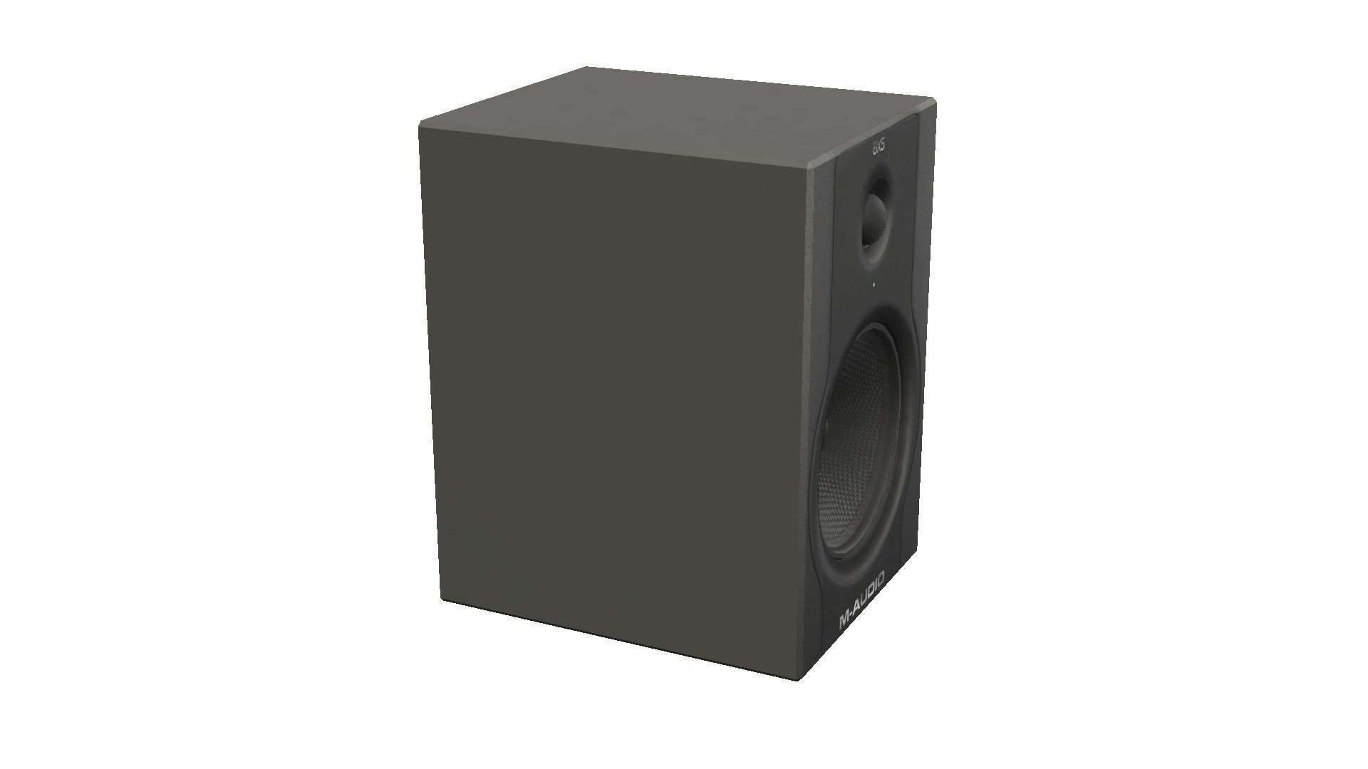 Stereo Speakers - BX5 Low-poly 3D model_12