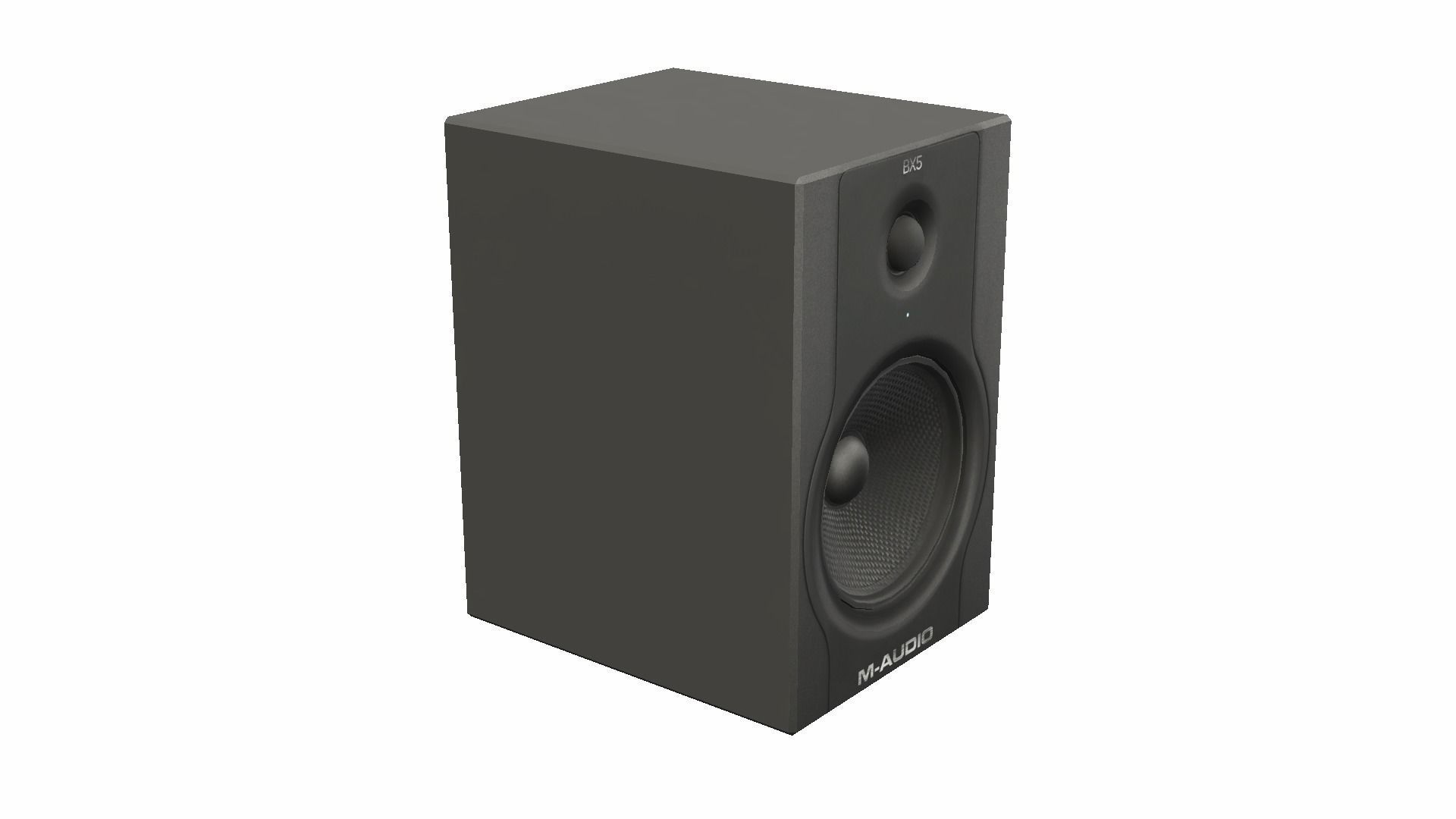 Stereo Speakers - BX5 Low-poly 3D model_11