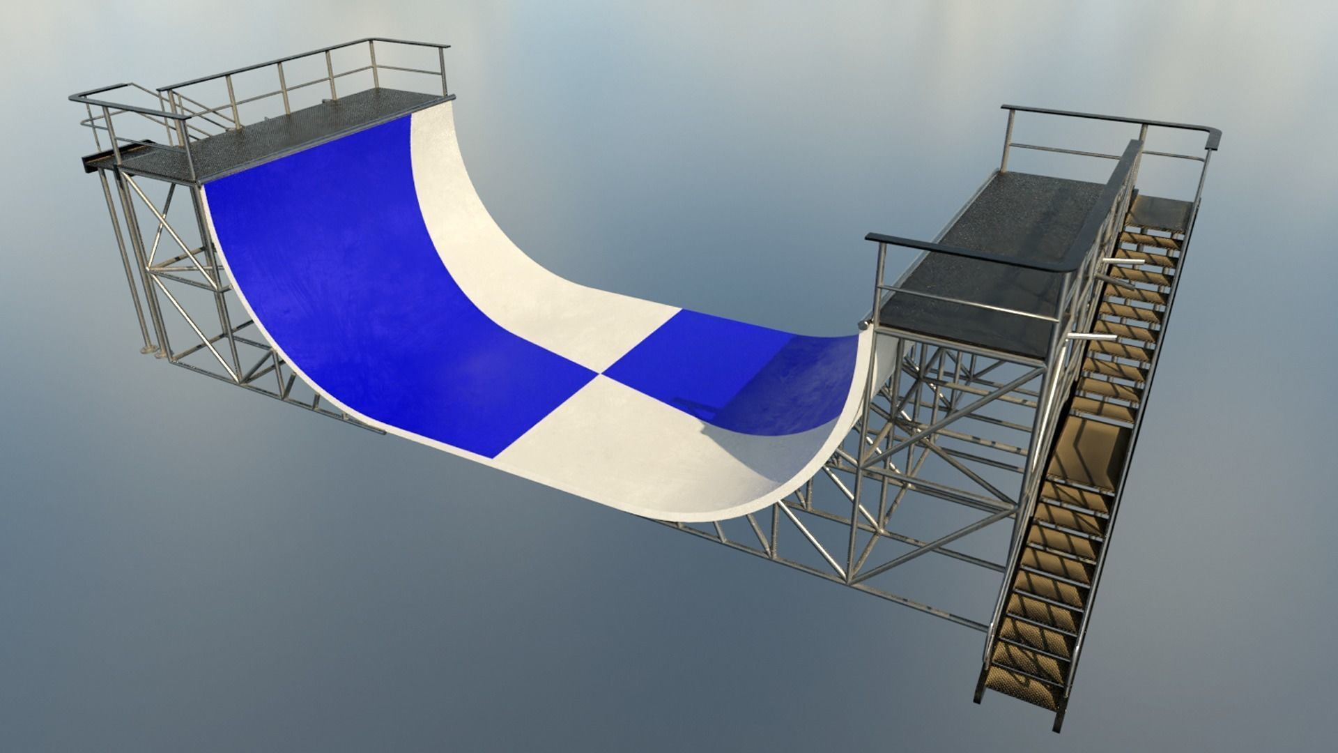 Vert Ramp View 3D model Vert Ramp VR / AR / low-poly | CGTrader