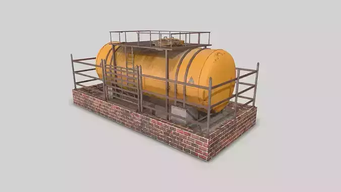 Industrial Tank and Platform