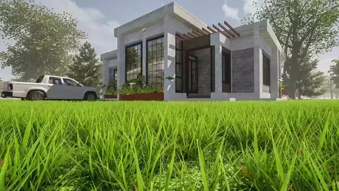 3 Bedroom Flat Roofed Bungalow