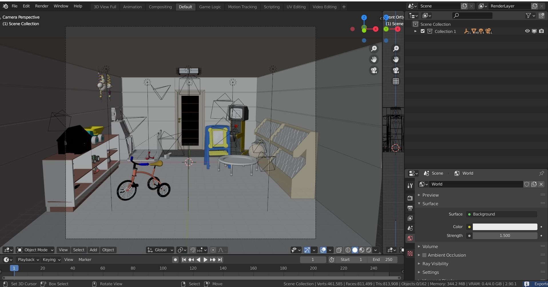 Kids Shop 3D model_1