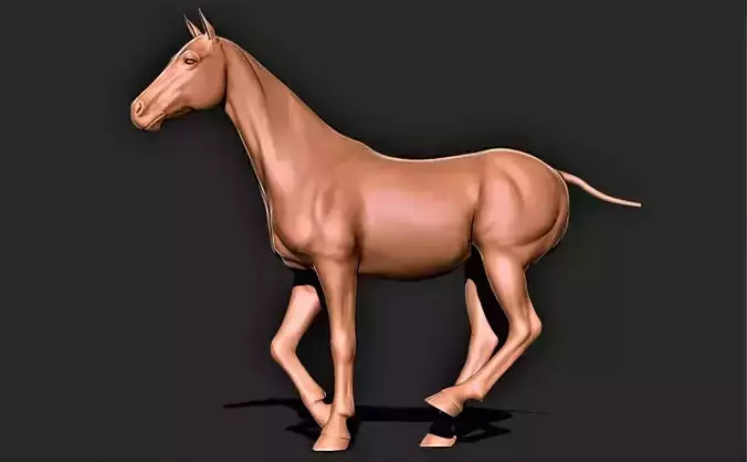 Horse 003 3D print model