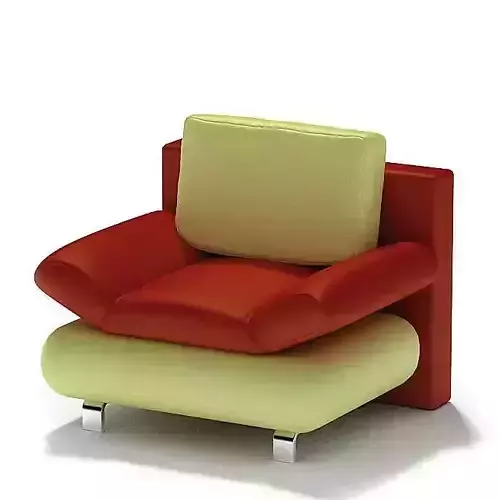 Modern Leather Armchair