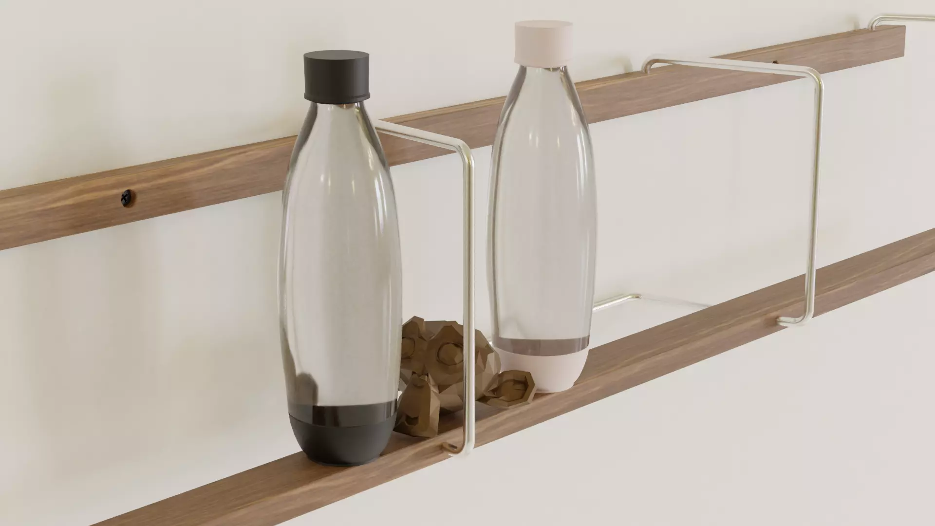 Soda Stream Bottle 1 Liter Water Bottle Free 3D model
