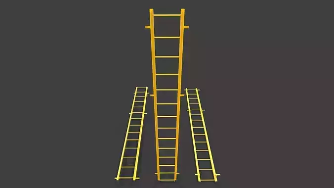Ladder V01 - High Poly