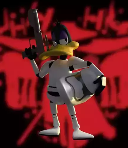 Daffy Finn Ducktrooper 3D model