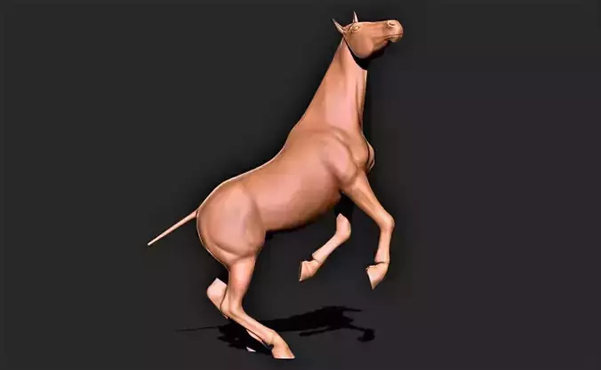 Horse 004 3D print model