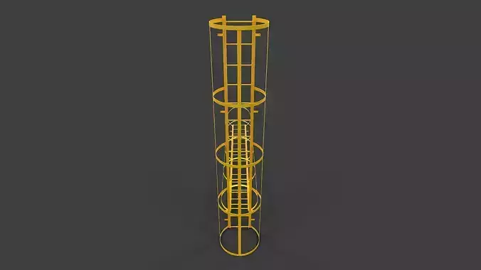 Ladder V02 - High Poly