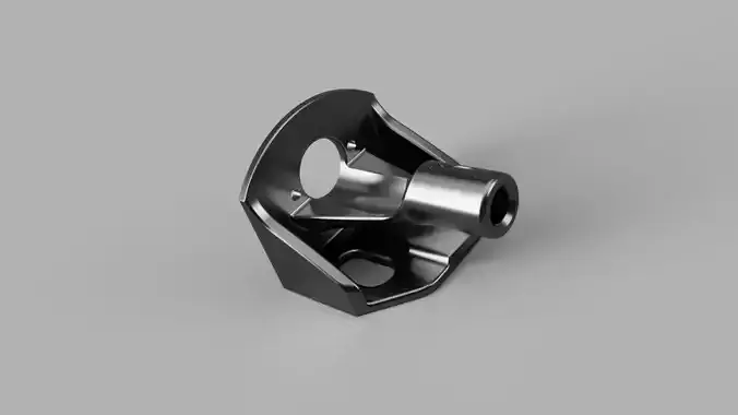 Motor holder mount RC Boat Baitboat  3D model