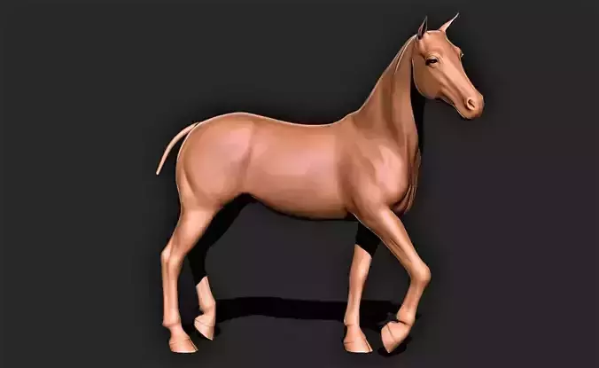 Horse 005 3D print model