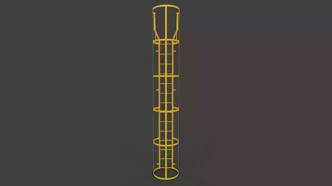 Ladder V03 - High Poly