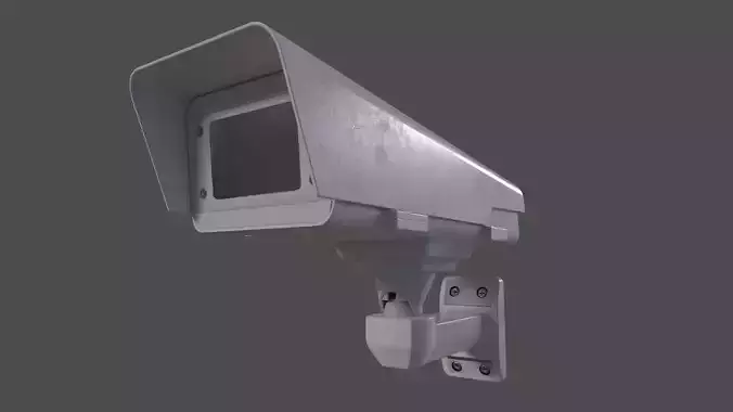 Security Camera - Low Poly Low-poly 3D model