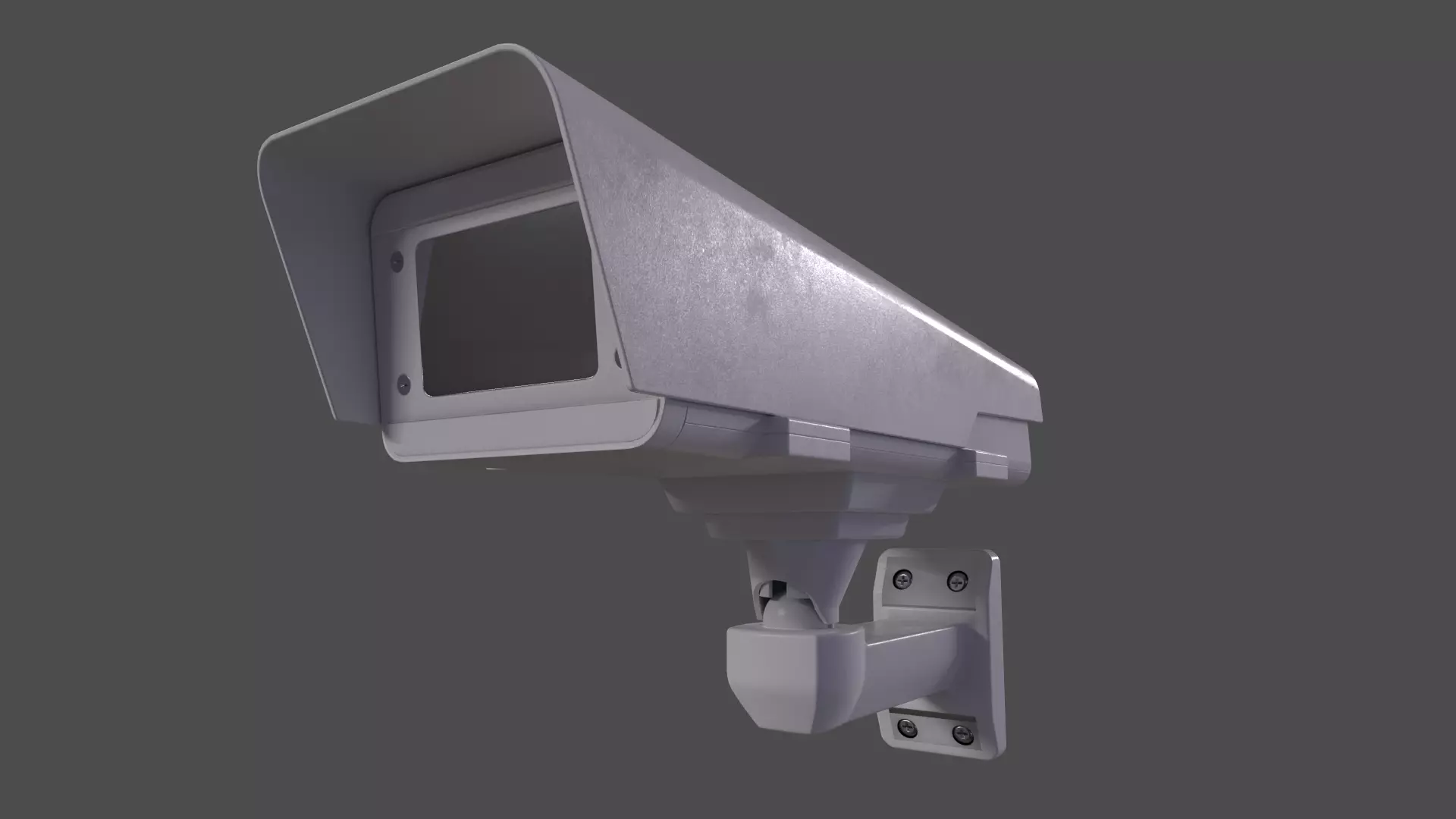 Security Camera - Low Poly Low-poly 3D model