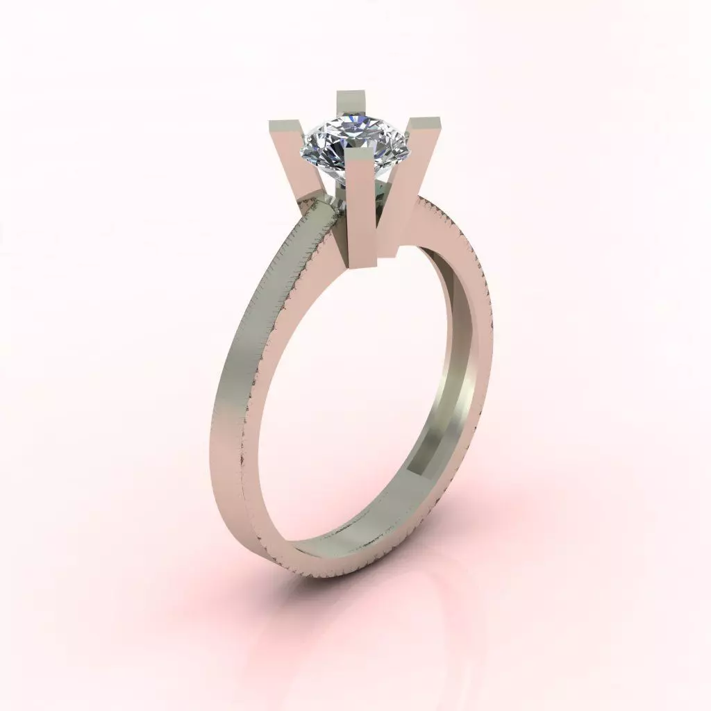 Diamond Ring Series  3D print model_0