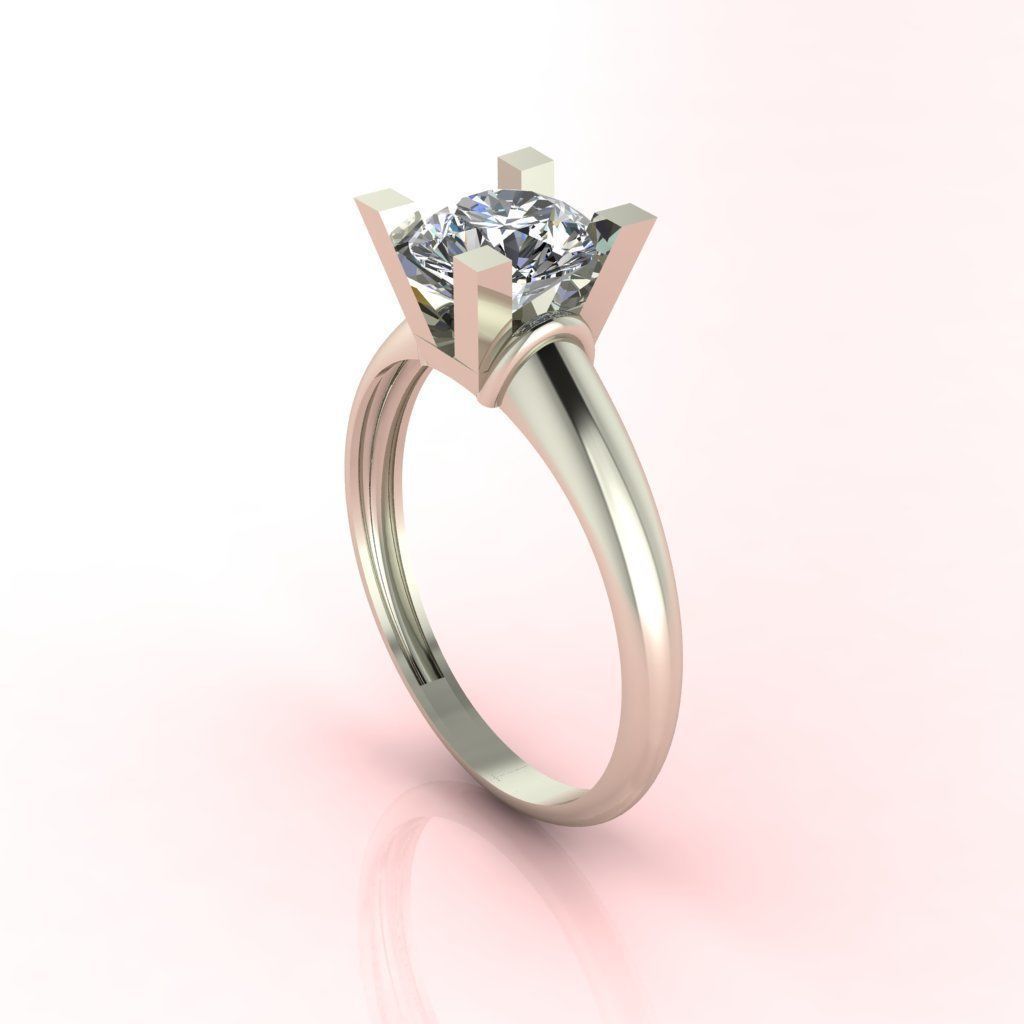 Diamond Ring Series  3D print model_1