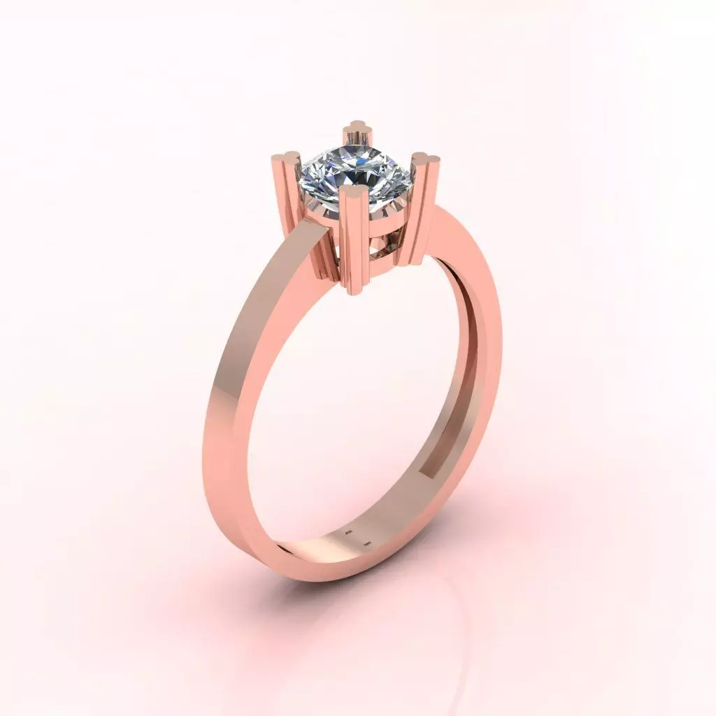 Diamond Ring Series  3D print model_0