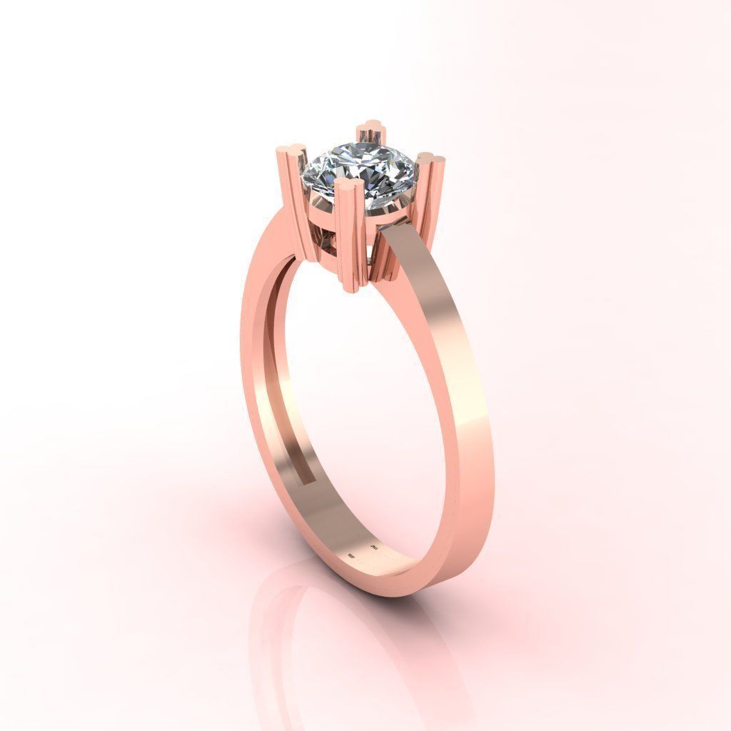 Diamond Ring Series  3D print model_1