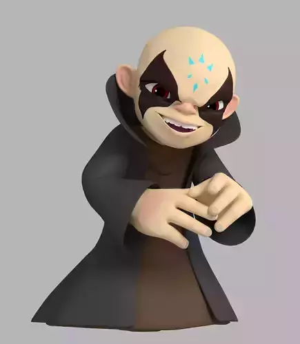 Kaos Skylanders Model