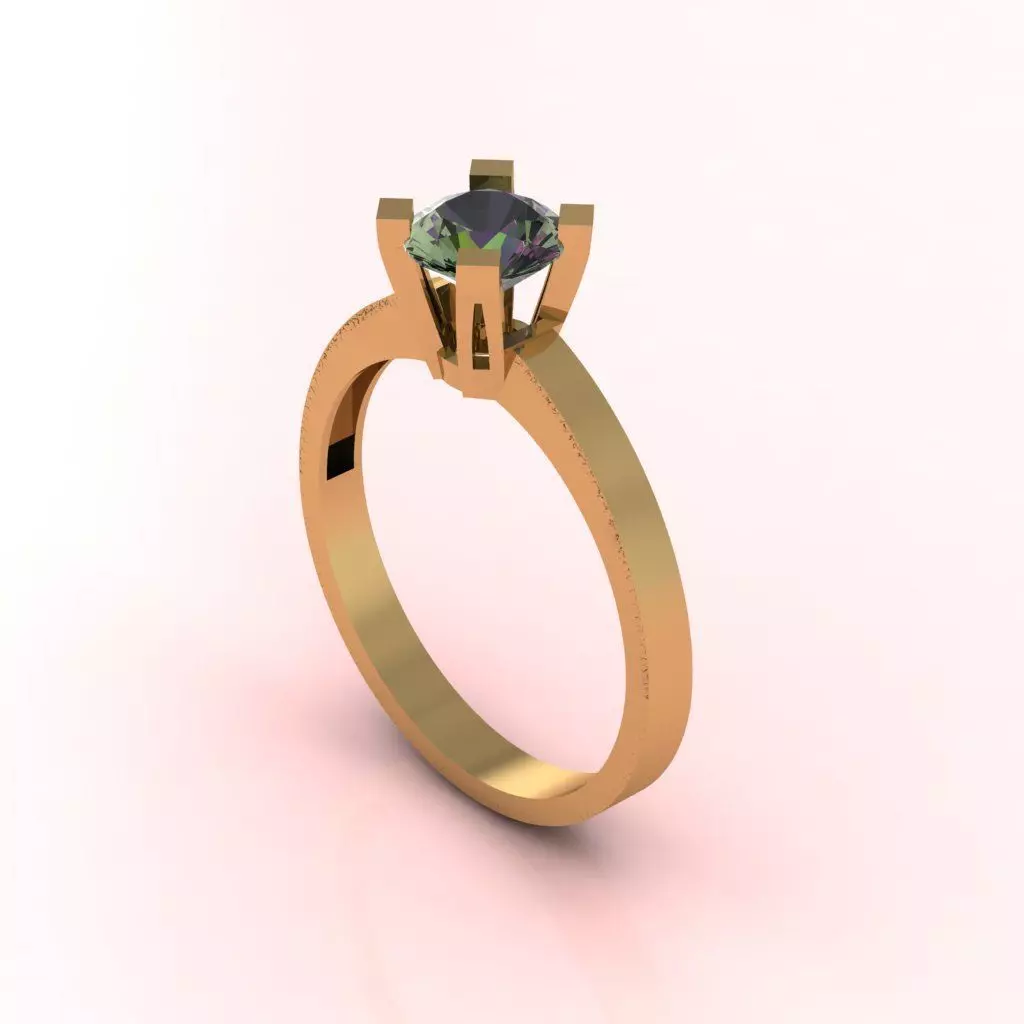 Diamond Ring Series  3D print model_0
